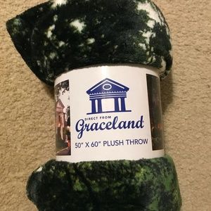 New Graceland Mansion Plush Throw